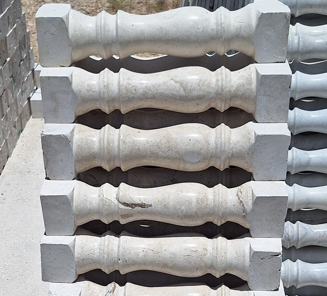 نرده سنگی کد 6